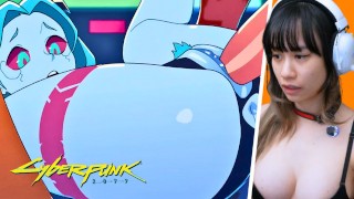 😊 The intro scene is super cute! Cyberpunk Rebecca Edgerunners Anime Hentai