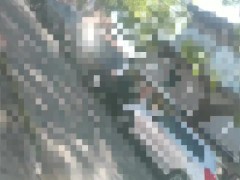 chica falda corta sin bragas se masturba en colectivo y exibe coño en publico a miron