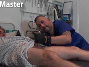 Preview 1 of Doctor edges and milks hung uncut patient PREVIEW