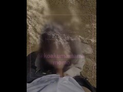 どこにでもいるギャル人妻と海辺で不倫デート　ムラムラしたからちょっとだけフェラをお願いしたらあっさりOK - Screenshot 16 of 16 - 不倫デート