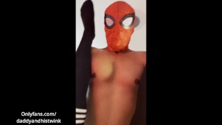POV Spiderman Hunk scopa carino twink