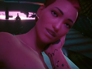 mya hicks, gameplay, cyberpunk 2077, pov