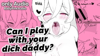 Cute girl giving you a blowjob (Audio Porn ASMR)