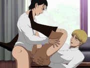 Preview 6 of Eren fucks Armin, Shingeki no kyojin yaoi, hotsexanime, yaoisex, hentai yaoi, anime gay