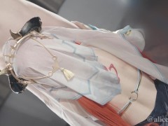 ❤💚【ありすほりっく】原神 素人コスプレイヤー のASMR風 じゅぽ音フェラチオ動画 - Screenshot 10 of 16 - Genshin Cosplay