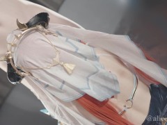 ❤💚【ありすほりっく】原神 素人コスプレイヤー のASMR風 じゅぽ音フェラチオ動画 - Screenshot 14 of 16 - Genshin Impact