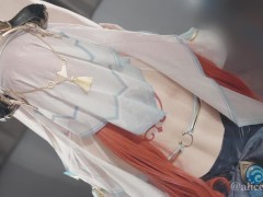 ❤💚【ありすほりっく】原神 素人コスプレイヤー のASMR風 じゅぽ音フェラチオ動画 - Screenshot 15 of 16 - Genshin Cosplay