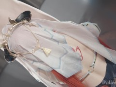 ❤💚【ありすほりっく】原神 素人コスプレイヤー のASMR風 じゅぽ音フェラチオ動画 - Screenshot 2 of 16 - Blowjob