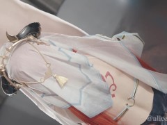 ❤💚【ありすほりっく】原神 素人コスプレイヤー のASMR風 じゅぽ音フェラチオ動画 - Screenshot 4 of 16 - Genshin Impact