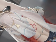 ❤💚【ありすほりっく】原神 素人コスプレイヤー のASMR風 じゅぽ音フェラチオ動画 - Screenshot 8 of 16 - Deepthroat