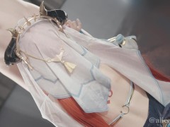 ❤💚【ありすほりっく】原神 素人コスプレイヤー のASMR風 じゅぽ音フェラチオ動画 - Screenshot 9 of 16 - Genshin Impact