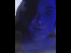 My nose ring glows in the dark! 🦇