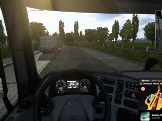 poland, verified amateurs, truck, driving