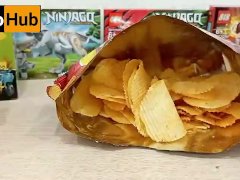 POV: I'm eating even more chips before unboxing new Lego minifigures