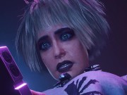 Preview 1 of Misty is unfaithful to Jackie - Cyberpunk 2077 Fanfiction - 3D Porn 60 FPS - Hentai + POV WildLife