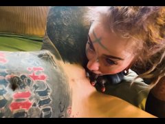 Tattoo Girl have intim Anal Sex with her best Trans Friend