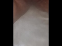 Peeing in the bath for a fan Part 1