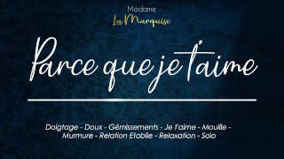 Madame_Lamarquise Milujeme Se Něžně Pod Peřinou Audio Porno Francouzsky