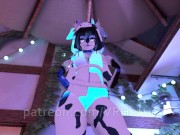 Preview 1 of POV Fucking Hot Furry Lap Dance VRChat ERP