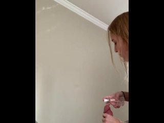 Hot blonde teen spontaneously rides my big cock and I came in her pussy - Laney Grey screenshot number 0