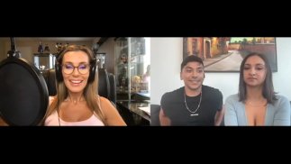 Макс Филлс и Хейли Роуз в подкасте Тани Тейт Skinfluencer Success, эпизод 21