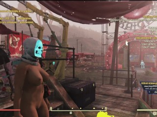 FALLOUT 76_SEXY Fallout 76 ДЕВУШКА С БОЛЬШОЙ СЕКСУАЛЬНОЙ Fallout 76