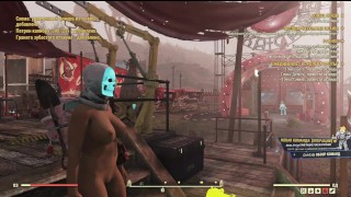 FALLOUT 76_SEXY Fallout 76 ДЕВУШКА С БОЛЬШОЙ СЕКСУАЛЬНОЙ Fallout 76