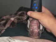 Preview 1 of Using new sex toy it made me fail NNN FELT SO GOOD