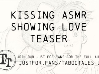 M4M ASMR Erotic Fantasy Audio: Grown Men Kissing each other