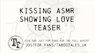 M4M ASMR Erotic Fantasy Audio: Grown Men Kissing Each Other