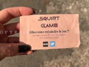 Preview 1 of Squirt Game - Sauras tu résister ? ft sextwoo