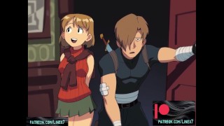 Resident Evil Ashley y Leon tienen primera historia de sexo