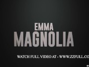 Preview 1 of Sneaky Car Dealership Threesome.Emma Magnolia, Alexa Payne / Brazzers