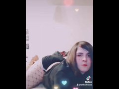 Femboy trap shaking ass for daddy OF North Calypso need 9inch cock cheating thick twink