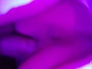 Preview 4 of We have a delicious threesome in a bedroom with purple light