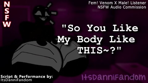 【NSFW Marvel Audio Roleplay】 Fem! Venom Nurses You w/ Her Big Breasts While Jerking You Off~ 【F4M】