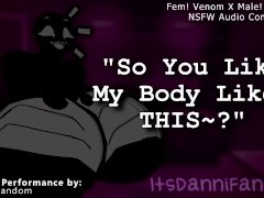【NSFW Marvel Audio Roleplay】 Fem! Venom Nurses You w/ Her Big Breasts While Jerking You Off~ 【F4M】
