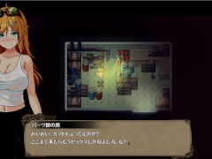 【#02 エリナと機魔の都(体験版)実況】爆乳女技師が背後乳揉みの後パイズリ顔射され、バック中出しセックスされて(ファンタジーアニメーション同人エロゲー) - Screenshot 7 of 16 - 同人エロゲ