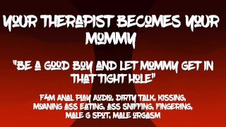 [F4M] Áudio de jogo anal: Terapeuta se torna sua mamãe, cheira e dedos sua bunda
