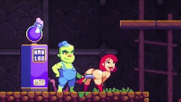 Scarlet Maiden Pixel 2D prno game part 12