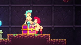 Scarlet Maiden Pixel 2D prno game part 17