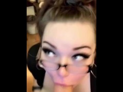 Bitch GF Gets a Mouth & Pussy Full of Cum (Extended Preview)