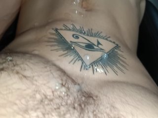 body covered in cum, masturbation, big cock, verified amateurs