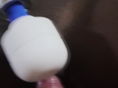 Chilling on Sunday sucking daddy and then finish him off after I help myself with my new toy