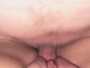 Preview 4 of PAWG fucked hard POV Close up pussy fuck with cum shot
