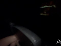 Queen of public sex fucks the ticket clerk in full performanceKaren Blanco I