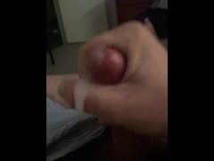 Big cum explosion with moaning