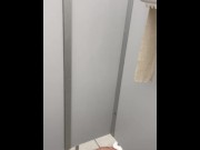 Preview 6 of Jerking off public toilet. Cumshot. Understall cruising