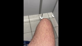 Lurching Off Of A Public Restroom And Cruising Beneath The Stall