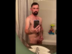 Male jerking off